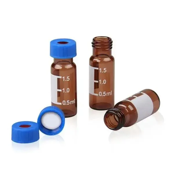 1.5ml 2ml Pharmaceutical Laboratory Tubular Reagent Glass Bottle Vial