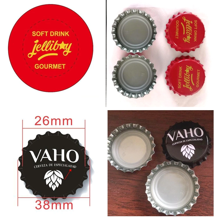 Beer Bottle Caps &amp; Closures with Personalized Designs