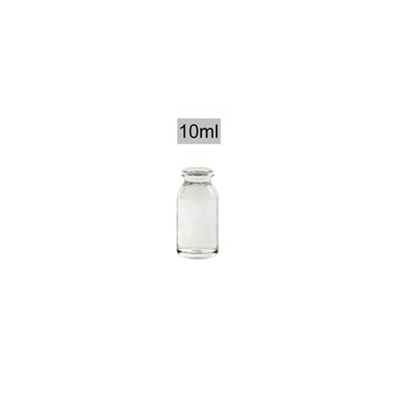 CE Approved 7ml-100ml Pharmaceutical Moulded Clear/Amber Glass Injection Infusion Vial/Bottle (USP Type I, II, III)