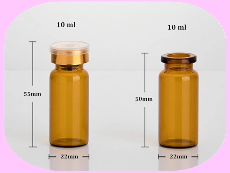 10ml Injection Pharmaceutical Clear Glass Vial with Stopper