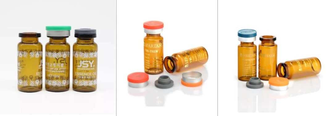 2r 3ml Clear Vaccine Pharmaceutical Neutral Borosilicate Glass Vial with Cap