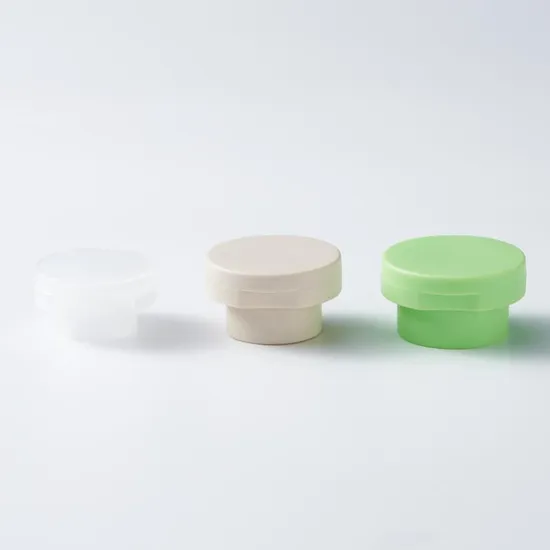 Cosmetic Caps 24 mm Flip Top Plastic Closure for Shampoo Dispense Baby Lotion Skincare Plastic Bottle