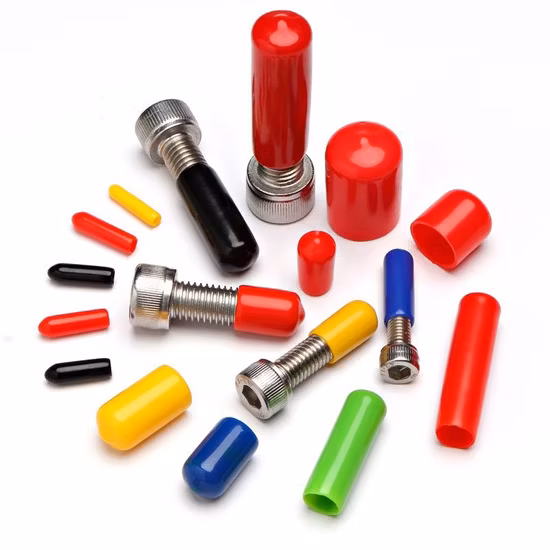 PVC Pipe Fitting Caps Plug Screw Rebar Protector Cover Thread Tube Protector Plastic End Cap
