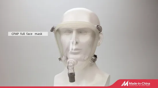 Accessories for CPAP Machine with Adjustable Headgear Clips Full Face Mask