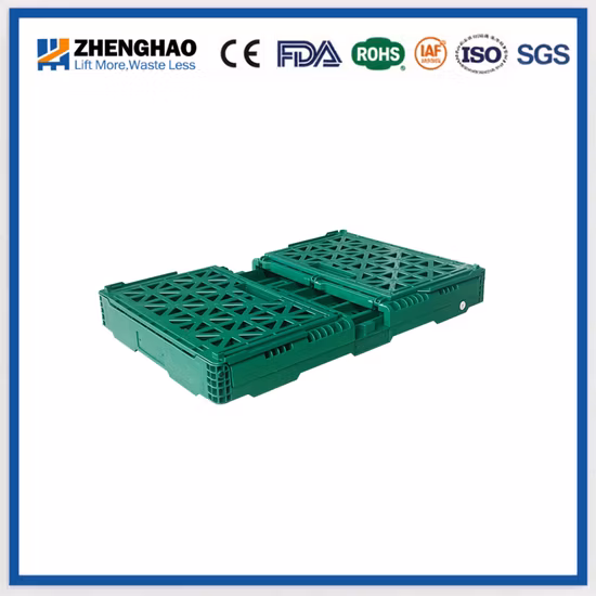 Warehouse Stackable Storage Plastic Container for Wholesale Retail Logistic Pharmaceutical Industry