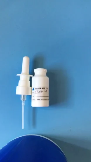 Pharmaceutical Throat Pump Mist Sprayer Plastic Oral Spray Nasal Spray Pump, Topical Sprayer