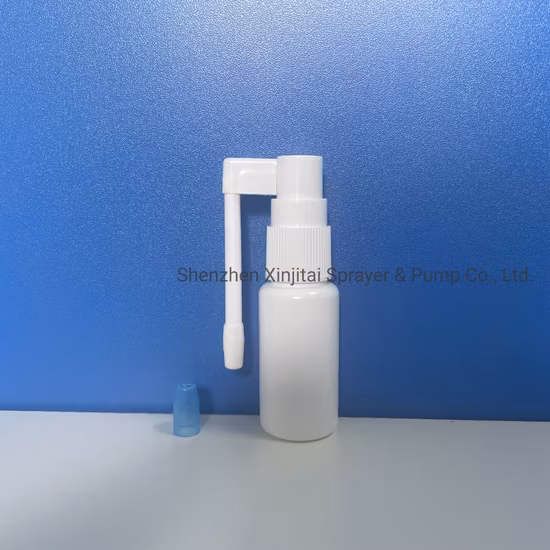 Pharmaceutical Packing Nasal Spray, Oral Sprayer, Fine Mist Spray Pump for 20ml 100ml PE Bottle