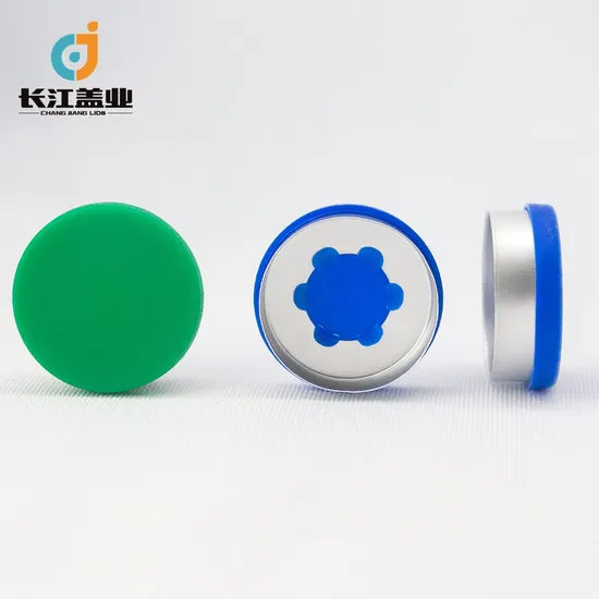 26mm Aluminum Plastic Matte Finish Flip off Cap for Infusion 