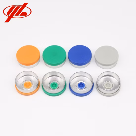 Flip off Caps with Aluminum and Plastic