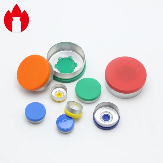 13mm 20mm 32mm Pharmaceutical Injection Aluminum Plastic Flip off Tear off Cap