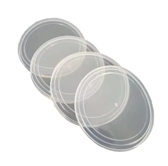 211# Plastic Small Clear Cap View Top PE Cap for Aluminum Cans 