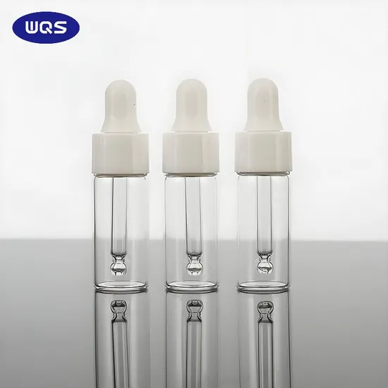 Borosilicate 5.0 Clear/Amber Tubular Glass Bottle Vials for Pharmaceutical or Cosmetic Injection 