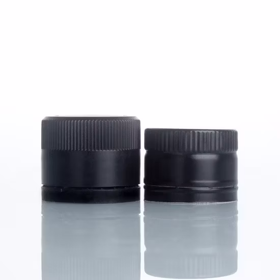 Olive Oil Bottle Aluminium Caps with Plastic Liner, Size 31.5X24mm