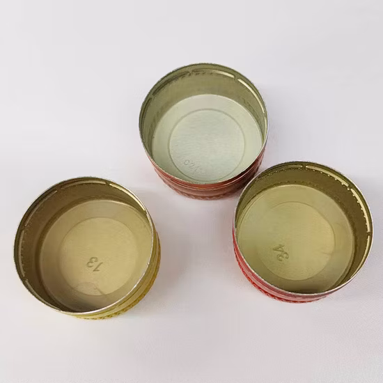 28mm Pilfer Proof Aluminum Ropp Cap Tamper Evident for Beverage Bottle