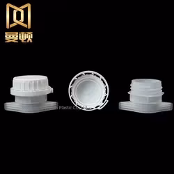 Temper Evident Plastic Spout Bag 33mm Nozzle Cap Closures for Stand up Water Bag