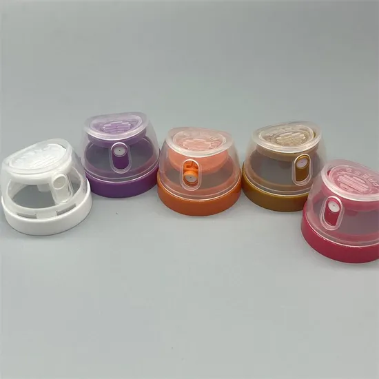High Quality 35mm Plastic Aerosol Spray Cap for Cosmetic Aluminum Aerosol Cans 